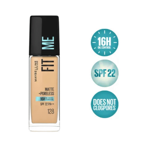 MAYBELLINE NEW YORK Fit Me Matte+Poreless Liquid Foundation